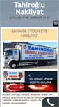 Mobile Screenshot of ankaranakliyatevdenevenakliyatci.com